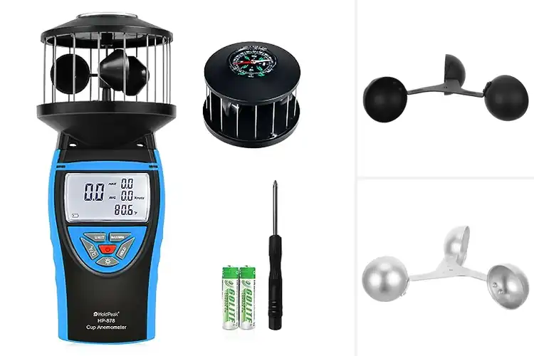 Detailed view of Best 360-Degree Measuring Anemometers