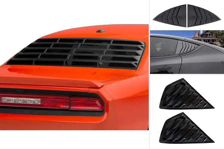 Detailed view of Best ABS Window Louvers