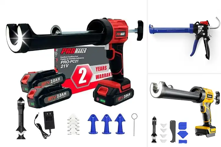 Detailed view of Best Adjustable Speed Caulking Guns