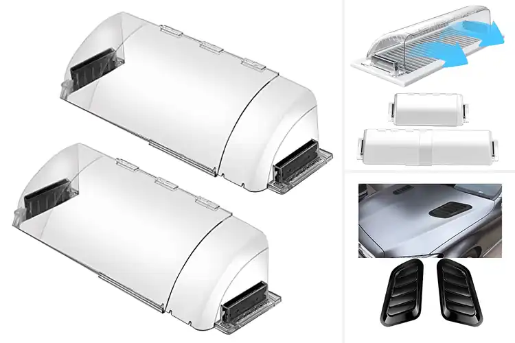 Detailed view of Best Air Vent Scoops for Style and Smooth Airflow