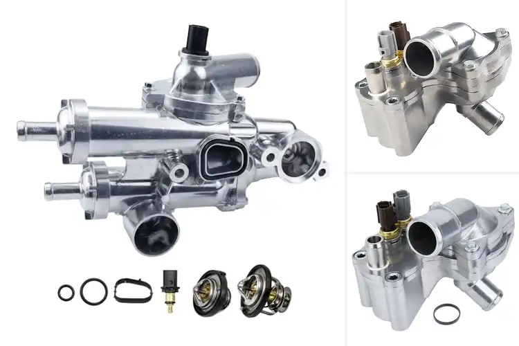 Detailed view of Best Aluminum Thermostat Housings for Reliable Cooling