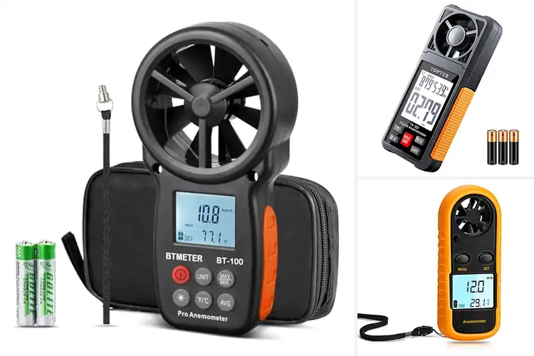 Detailed view of Best Anemometers