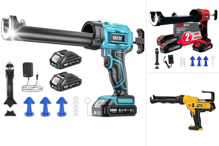 Detailed view of Best Battery Powered Caulking Guns