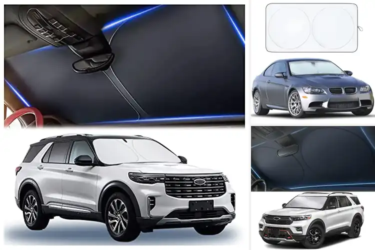 Detailed view of Best Car Sun Rain Shades: Cool & Dry Ride Every Day