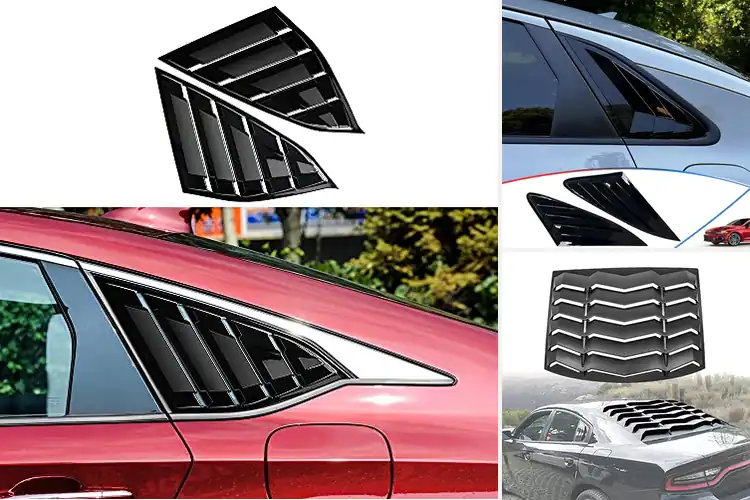 Detailed view of Best Car Window Louvers: Top 10 Picks to Elevate Your Ride
