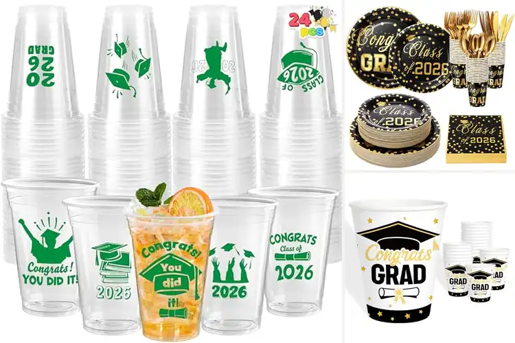 Detailed view of Best College Themed Cups