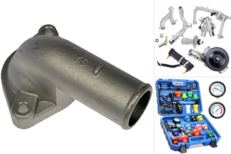 Detailed view of Best Coolant System Components
