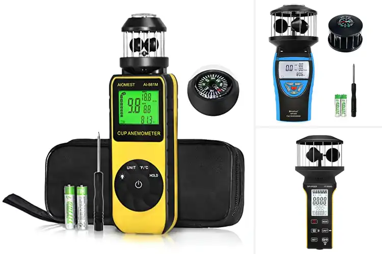 Detailed view of Best Cup Anemometers for Fast, Accurate Wind Checks