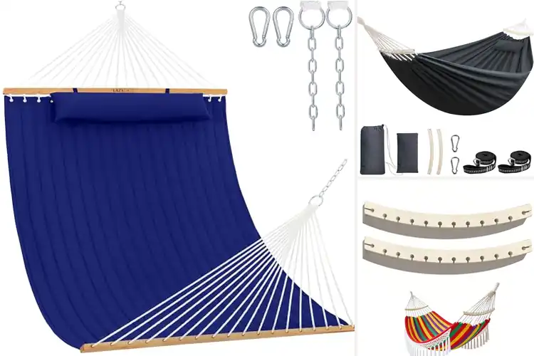 Detailed view of Best Detachable Hammock Bars for Smooth Outdoor Relaxation