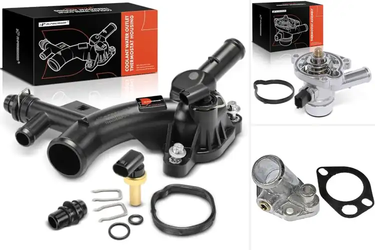 Detailed view of Best Engine Thermostat Housings