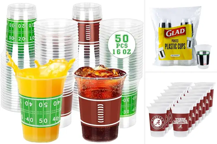 Detailed view of Best Game Day Party Cups for Bold, Fun Refreshment