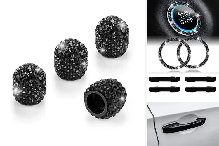 Detailed view of Best Glossy Black Car Accessories: Elevate Your Ride’s Style