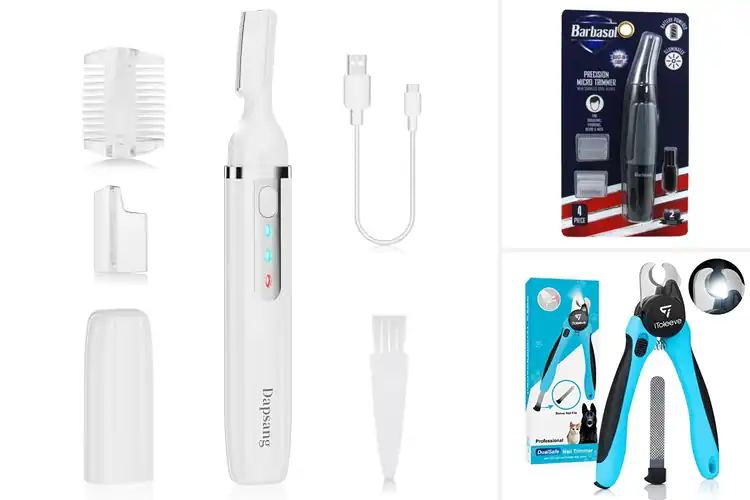 Detailed view of Best LED Light Trimmers for Precise, Effortless Grooming