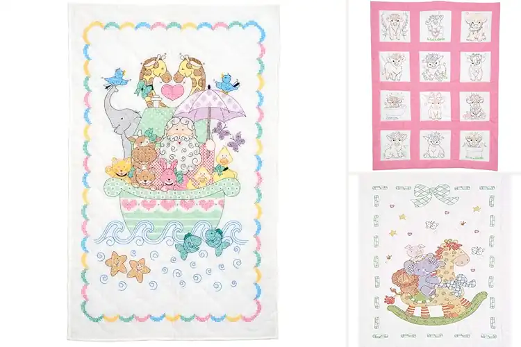 Detailed view of Best Needle Art Quilts