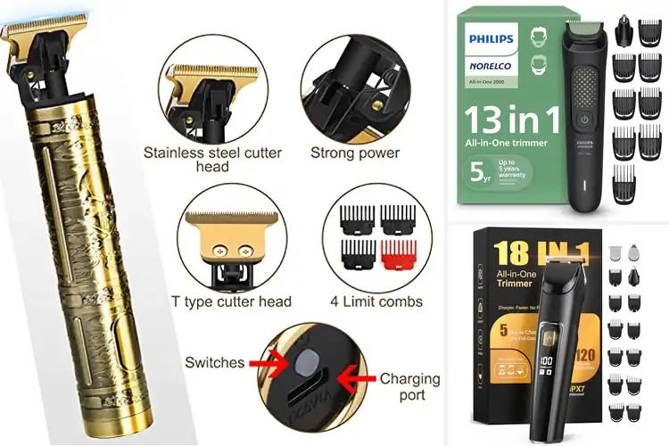 Detailed view of Best Rechargeable Trimmers