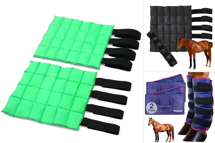 Detailed view of Best Reusable Horse Ice Packs for Fast Leg Relief