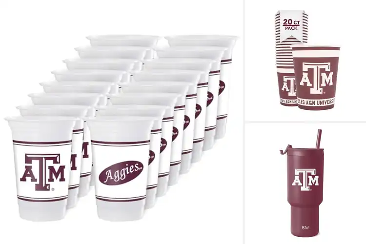 Detailed view of Best Texas A&M Cups