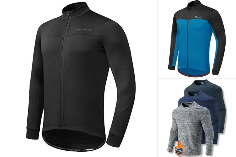 Detailed view of Best Thermal Fleece Jerseys: Stay Warm, Ride Strong
