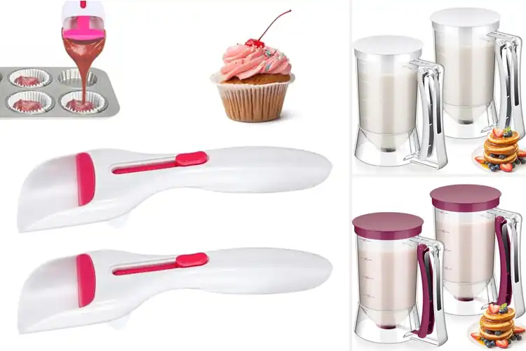 Detailed view of Best Two Pack Cupcake Dispensers: Mess-Free Baking Made Easy