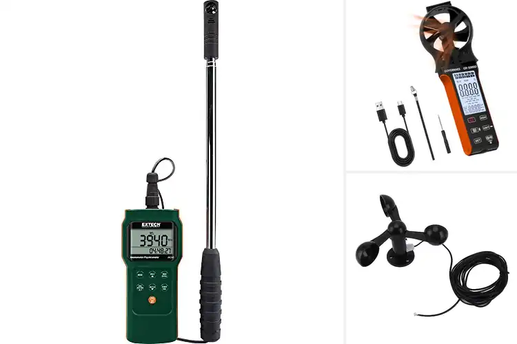 Detailed view of Best Waterproof Anemometers