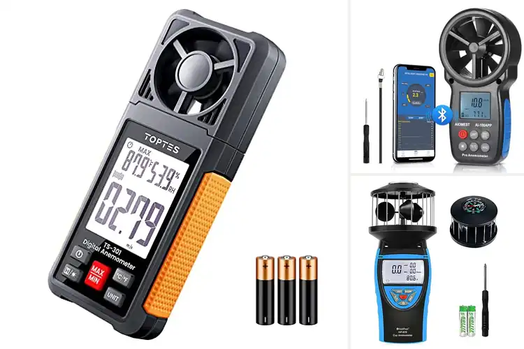 Detailed view of Best Wind Measurement Devices