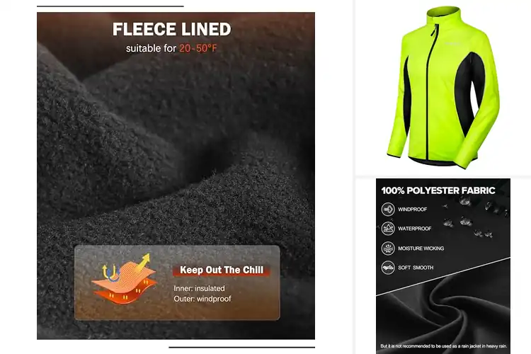 Detailed view of Best Windproof Cycling Jackets